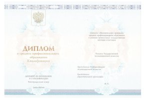 Диплом колледжа 2014 - 2019 в 