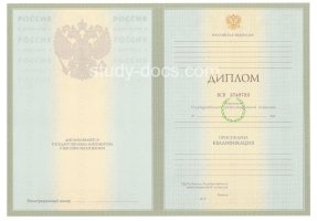 Диплом специалиста 2004-2009 в 