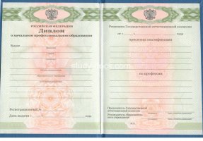 Диплом училища 2010 в 